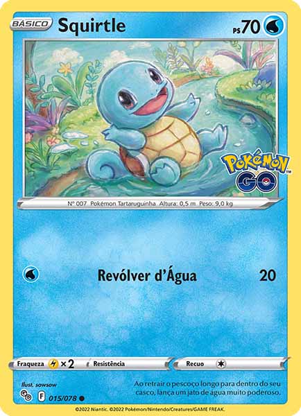 Carta Squirtle (15 / 78)