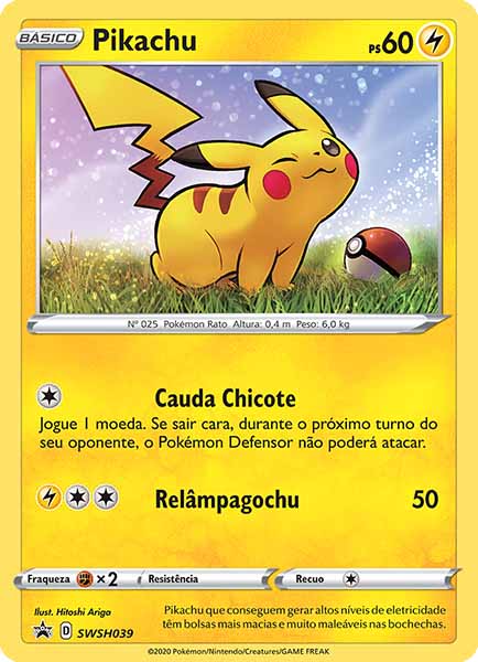 Carta Pikachu (SWSH039)