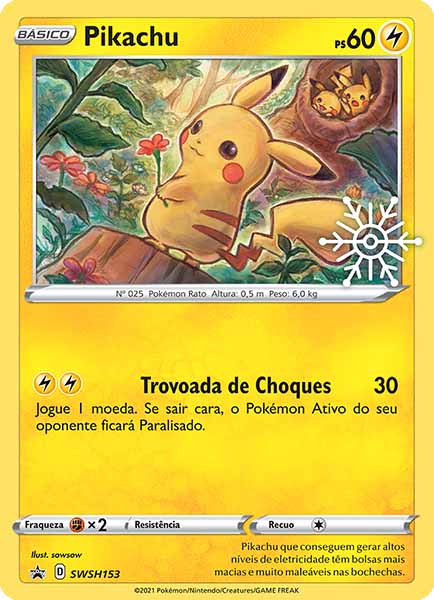 Carta Pikachu (SWSH153)