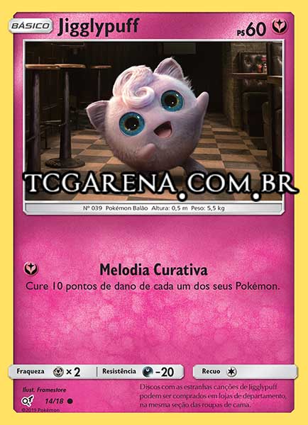 Carta Jigglypuff (14 / 18)