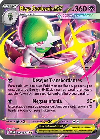 Carta Mega Gardevoir ex (60 / 132)