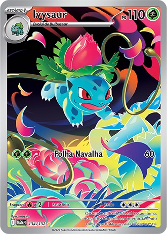 Carta Ivysaur (134 / 132)