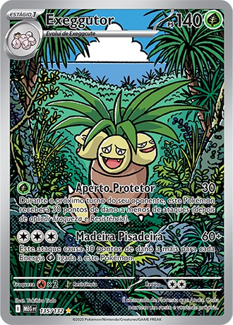 Carta Exeggutor (135 / 132)
