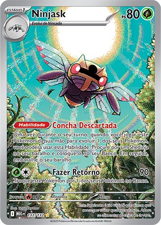 Carta Ninjask (137 / 132)