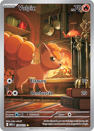Carta Vulpix (138 / 132)