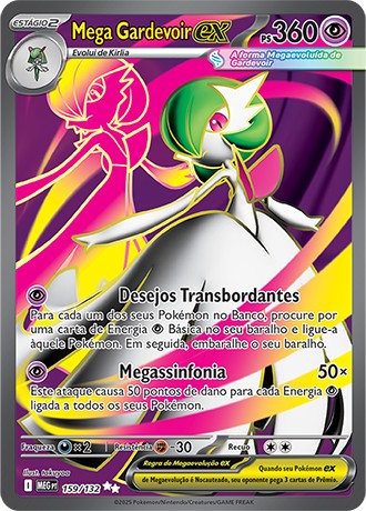 Carta Mega Gardevoir ex (159 / 132)