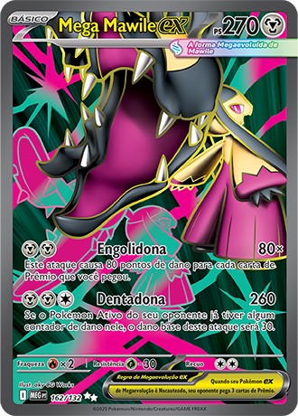 Carta Mega Mawile ex (162 / 132)