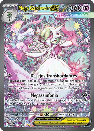 Carta Mega Gardevoir ex (178 / 132)