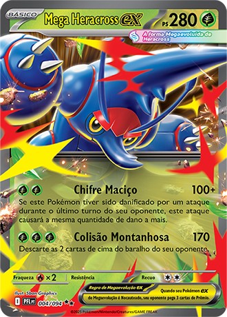 Carta Mega Heracross ex (4 / 94)