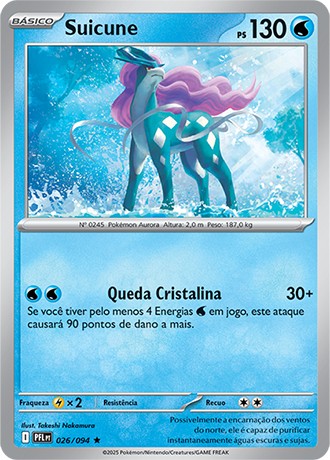 Carta Suicune (26 / 94)