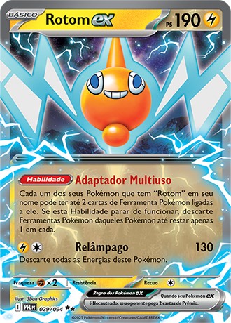 Carta Rotom ex (29 / 94)