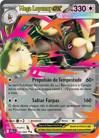 Carta Mega Lopunny ex (84 / 94)