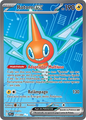 Carta Rotom ex (111 / 94)