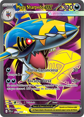 Carta Mega Sharpedo ex (113 / 94)