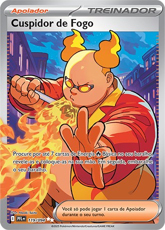 Carta Cuspidor de Fogo (119 / 94)