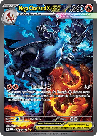 Carta Mega Charizard X ex (125 / 94)