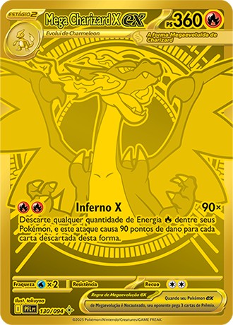 Carta Mega Charizard X ex (130 / 94)