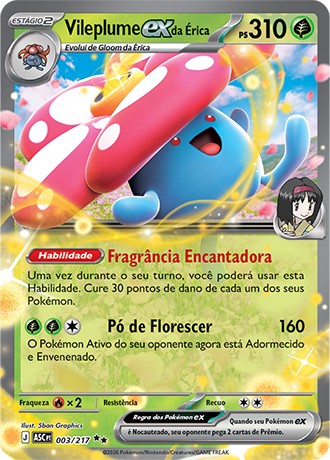 3 / 217 - Vileplume ex da Érica