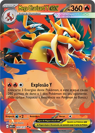 22 / 217 - Mega Charizard Y ex