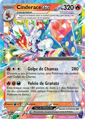 38 / 217 - Cinderace ex