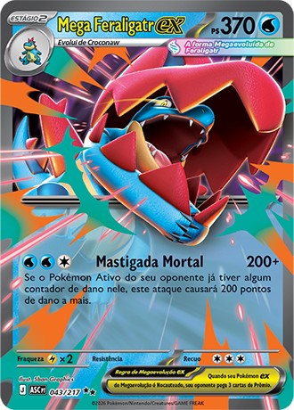 43 / 217 - Mega Feraligatr ex
