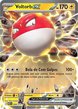 58 / 217 - Voltorb ex