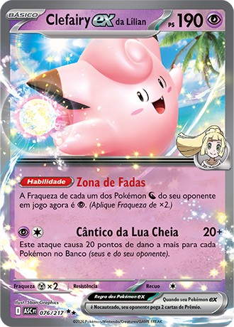 76 / 217 - Clefairy ex da Lílian