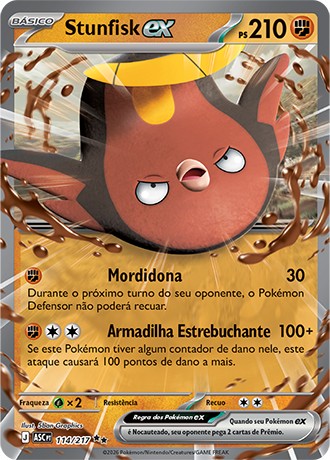 114 / 217 - Stunfisk ex