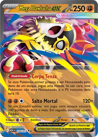 116 / 217 - Mega Hawlucha ex