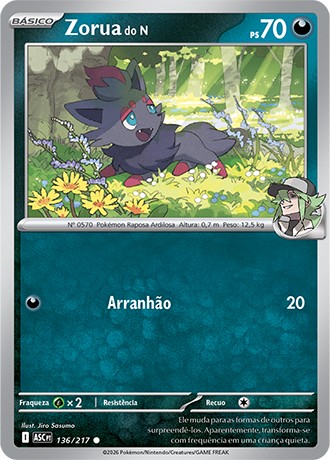 136 / 217 - Zorua do N