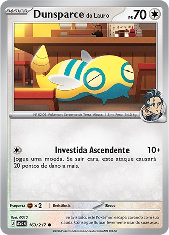 163 / 217 - Dunsparce do Lauro