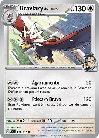 174 / 217 - Braviary do Lauro