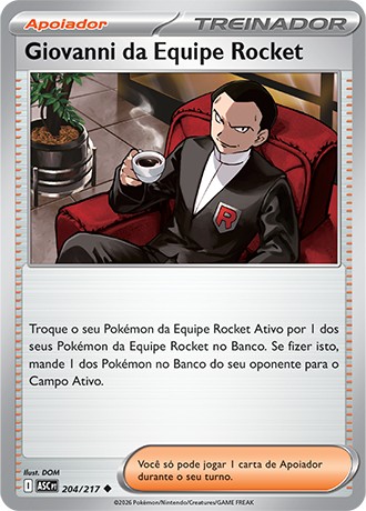 204 / 217 - Giovanni da Equipe Rocket