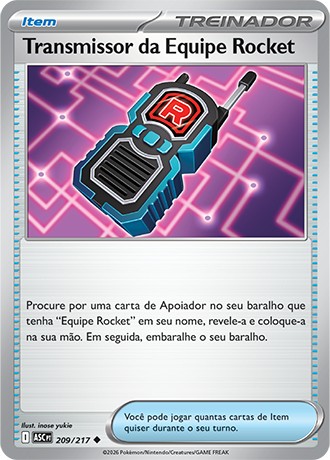 209 / 217 - Transmissor da Equipe Rocket