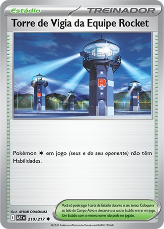 210 / 217 - Torre de Vigia da Equipe Rocket