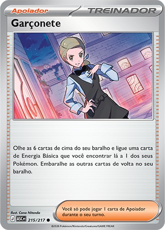 215 / 217 - Garçonete