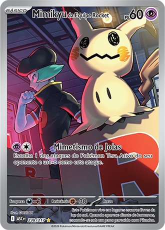 238 / 217 - Mimikyu da Equipe Rocket