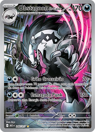 245 / 217 - Obstagoon de Galar