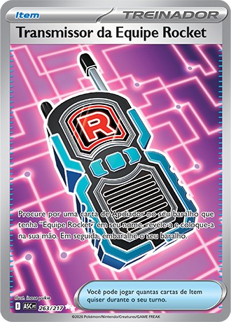 263 / 217 - Transmissor da Equipe Rocket