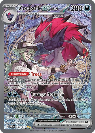 286 / 217 - Zoroark ex do N
