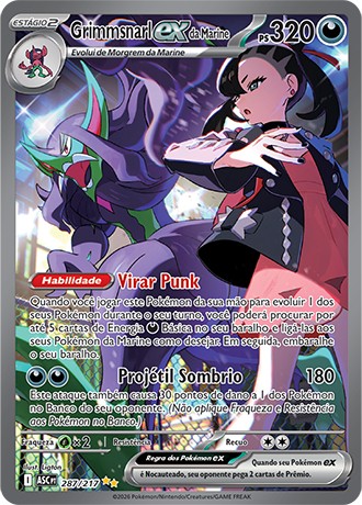 287 / 217 - Grimmsnarl ex da Marine