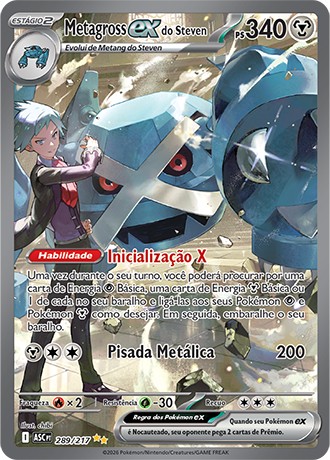 289 / 217 - Metagross ex do Steven
