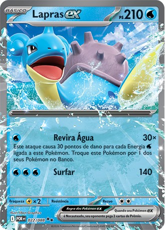 22 / 88 - Lapras ex