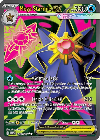 102 / 88 - Mega Starmie ex