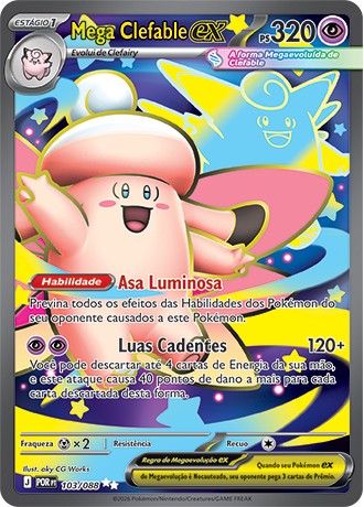 103 / 88 - Mega Clefable ex