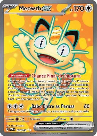 107 / 88 - Meowth ex