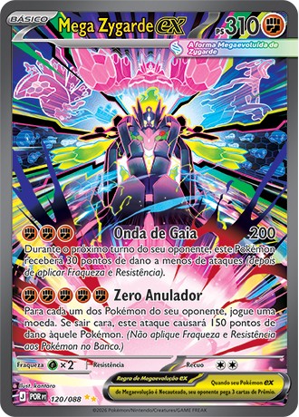120 / 88 - Mega Zygarde ex