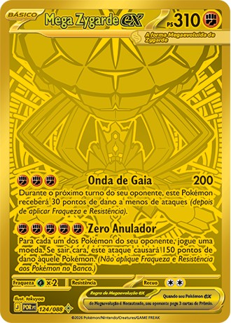124 / 88 - Mega Zygarde ex