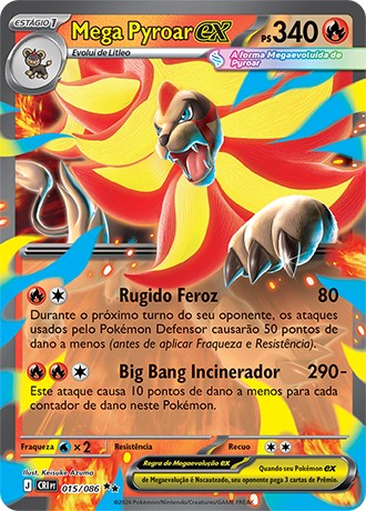 15 / 86 - Mega Pyroar ex