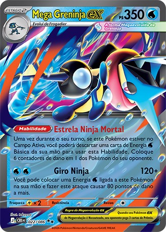 22 / 86 - Mega Greninja ex